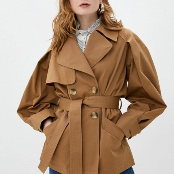 ba&sh Tyson Trench Coat - Picture 1 of 8